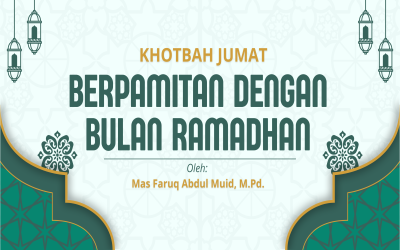 Berpamitan Dengan Bulan Ramadhan
